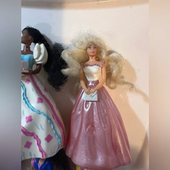 Vintage Mattel 1990’s McDonalds Barbie Happy Meal Kids Toys- Lot Of 7 - Picture 13 of 16